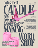 CANDLE MAKING WORKSHOP 25.08.26